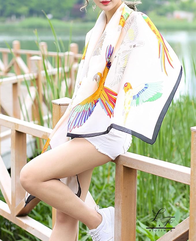 Shawl Scarf For Women Lightweight Scarves Floral Pattern Formal Evening Dressesformal Shawl Summer Wraps