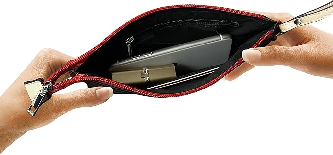 Littlearth NCAA Ohio State Buckeyes Victory Wristlet, Team Color, 9" x 6.5"