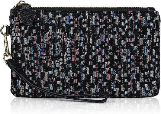 befen Genuine Leather Wristlet Clutch RFID Blocking Bag Cell Phone Wallet Purse Wristlet Wallet Purses and Handbags for Women