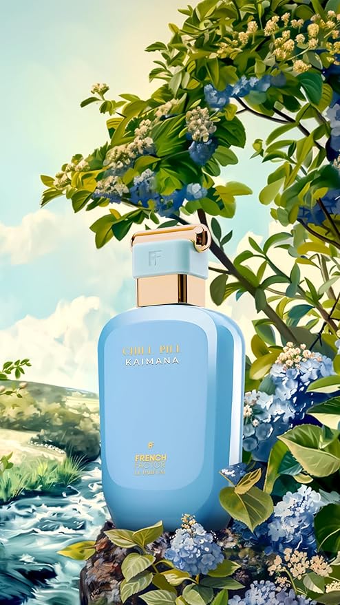 French Factor Chillpill Kaimana Women’s Perfume | Premium Long-Lasting Eau de Parfum | Floral Fruity Amber Fougere with Lavender, Mandarin, Jasmine & Vanilla | 100ml