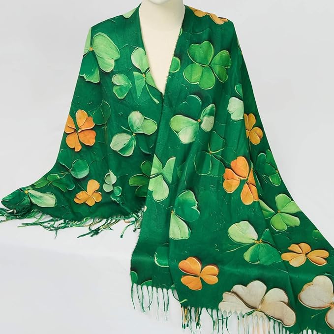 VENVSBEE Van Gogh Art Print Scarf for Women Best Gift Soft Warm Shawl Wrap Pashmina Rave