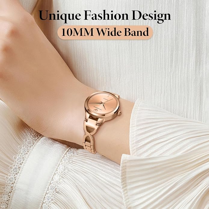 NN BEN NEVIS Gold Watches for Women Elegant Classic Minimalist Watch with Fashion Bracelet Luxury Birthday Gifts