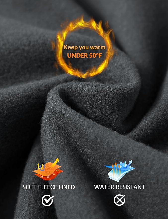 baleaf Winter Clothing Women Leggings Fleece Lined Tights Thermal Warm Thick Cold Weather Gear 1 Pockets