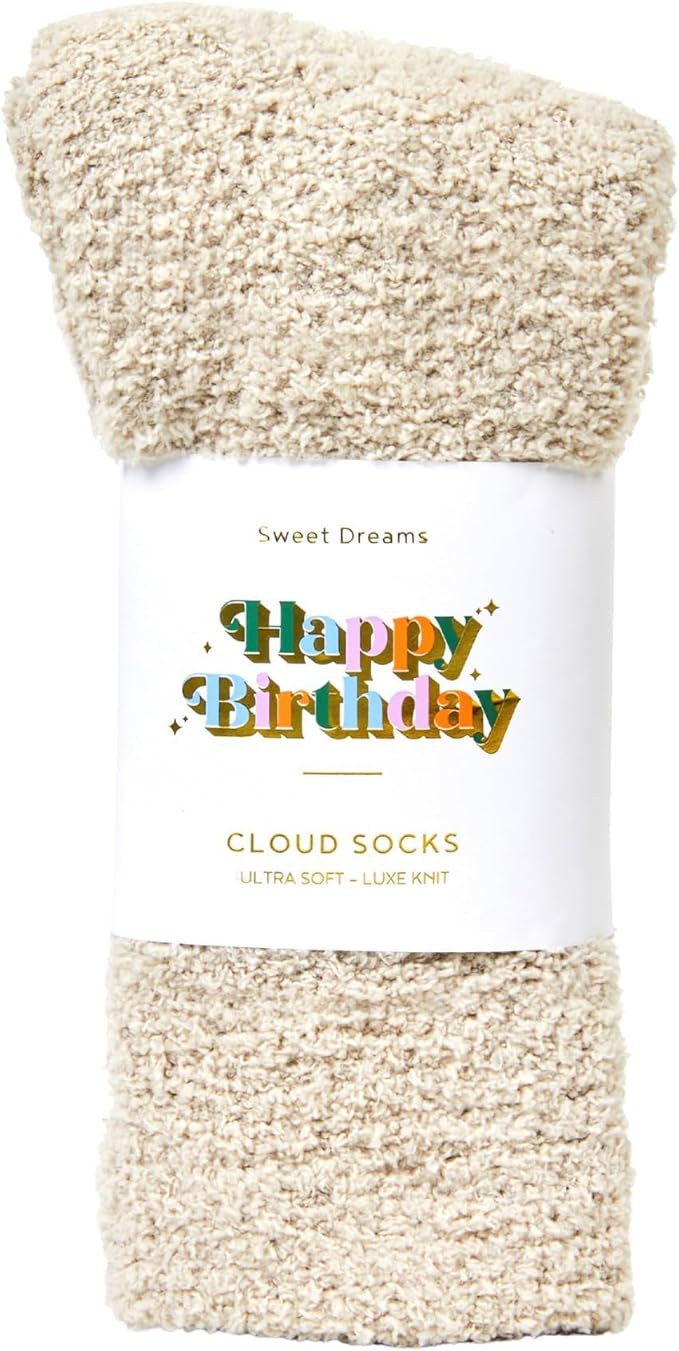 Unboxme Gifts Warm & Cozy Ultra-Luxe Cloud Sock for Women & Men - Super Soft Luxurious Fabric Sleep Socks