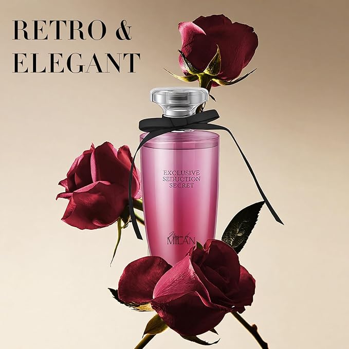 EXCLUSIVE SEDUCTION, Women Perfume, Long Lasting EDP, Sweet and Alluring, Romantic Fragrance for Evening and Special Occasions, 3.4 Fl Oz