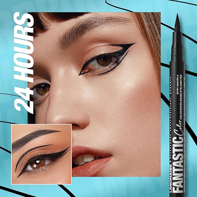LANGMANNI 4 Colors Matte Liquid Eyeliner Set, Neon Colorful Pigmented With Long-lasting, Smudgeproof & Waterproof Eye Liner Makeup for Bold & Stunning Looks - Gift for Girls(#56789101112)