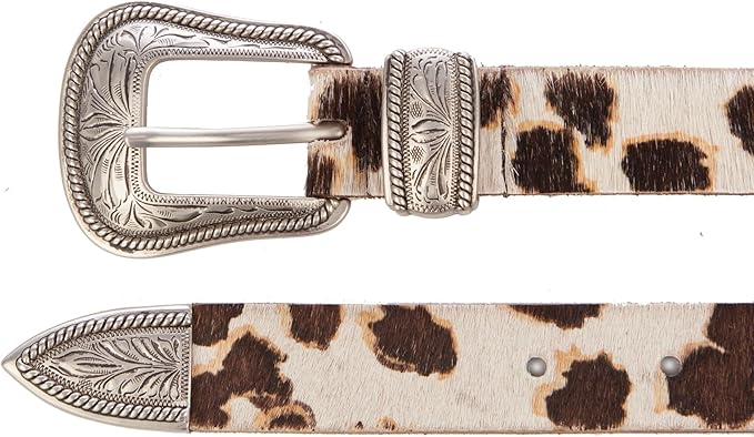 Lucky Brand Women's Western-Inspired Leather Belt | Classic | American Heritage | Casual | Vintage | Cowboy