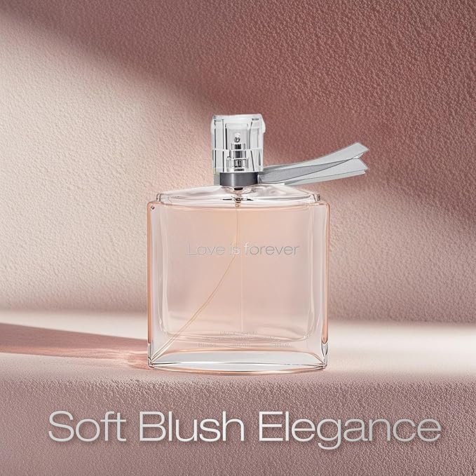 Love is Forever Women Perfume–Bold & Sophisticated Scent Eau De Parfum With Citrus,Spice,And Woody Notes Long Lasting Natural Spray Fragrance 3.4 Fl Oz