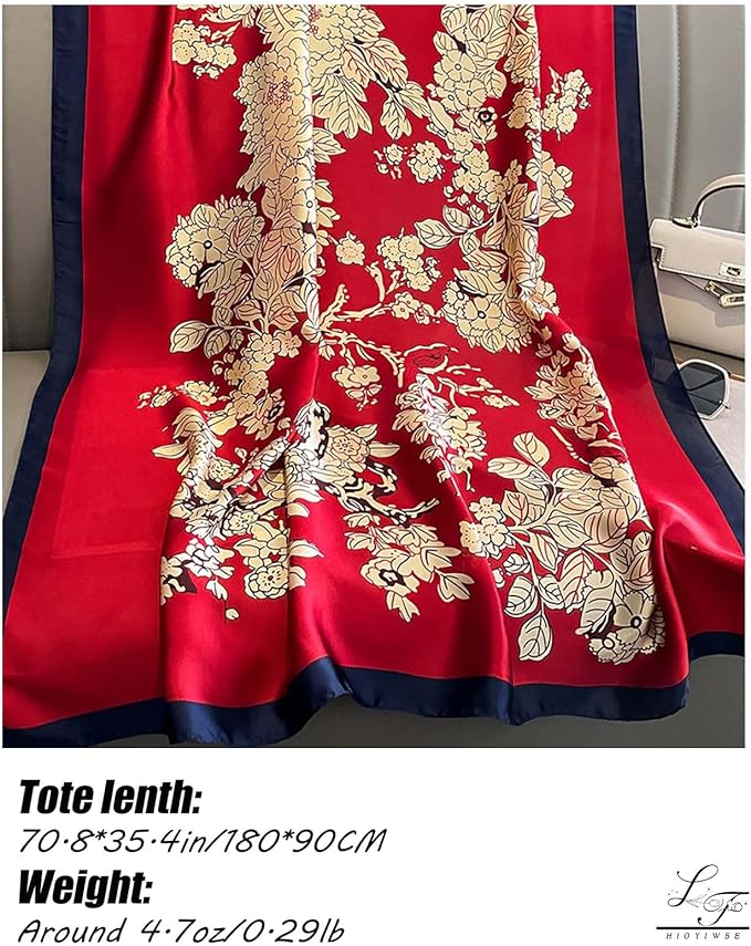 Shawl Scarf For Women Lightweight Scarves Floral Pattern Formal Evening Dressesformal Shawl Summer Wraps