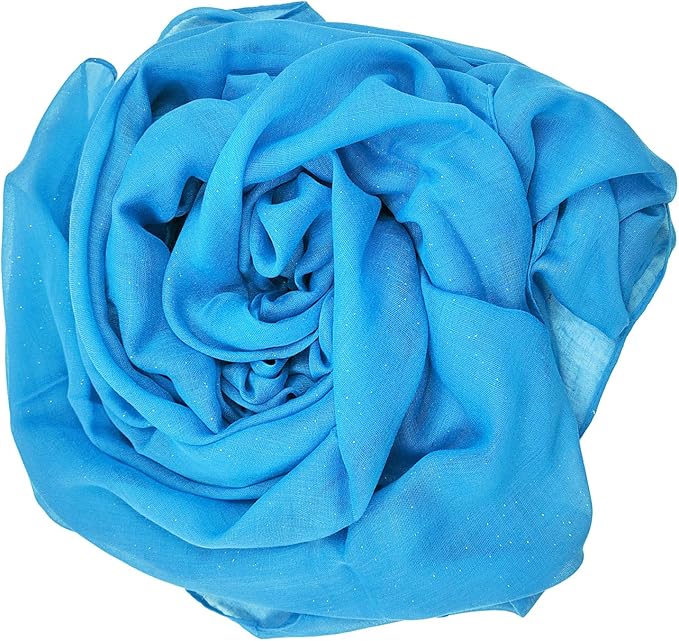 woogwin Women's Cotton Scarves Lady Light Soft Fashion Solid Scarf Wrap Shawl