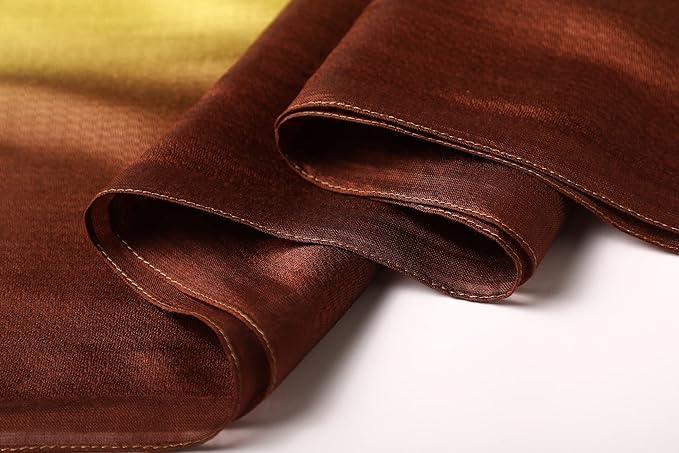 WINCESS.YU Women Gradient Scarf Long Shawls and Wraps Fashion Plain Pashmina Formal Scarf