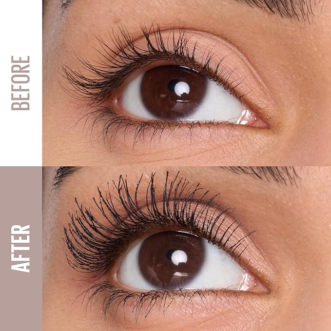 Maybelline Lash Sensational Body Waterproof Mascara, Volume and Length Formula for 24HR Lash Lift, Smudge and Clump-Resistant, Very Black