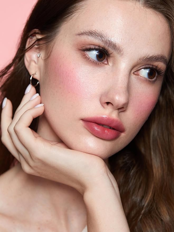 SHEGLAM Lunar Orbit Blush Ball Creamy Lightweight Smooth Blendable Long-lasting All-Day Face Enhancing Makeup Color-Adorn