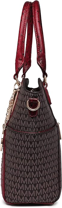 MKF Collection Tote Bag for Women Vegan Leather Shoulder Bag – Top-Handle Purse, Ladies Handbag by Mia K
