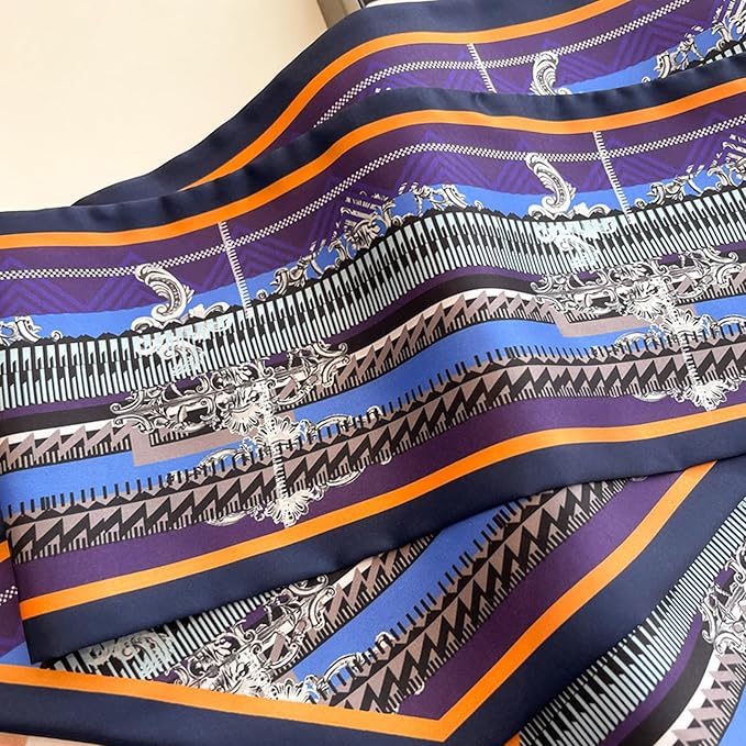 Hair Scarf for Women Silky Satin Headscarf Neck Scarves for Handbag Accessory