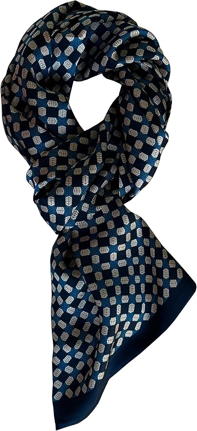 63 inches Man's 100 Pure silk scarf wrap Accessory gift