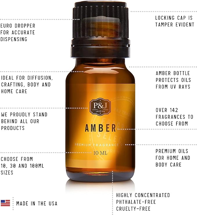 P&J Trading - Green Tea Scented Oil 30ml - Fragrance Oil for Candle Making, Soap Making, Diffuser Oil
