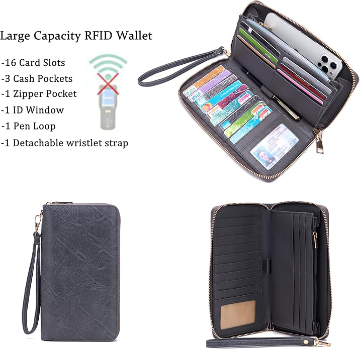 Women Large Crossbody Bags Ladies Satchel Shoulder Handbags Purse and Wallet Set for Women Totes Hobo Purses