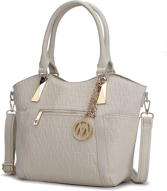 MKF Collection Tote Bag for Women Vegan Leather Shoulder Bag – Top-Handle Purse, Ladies Handbag by Mia K