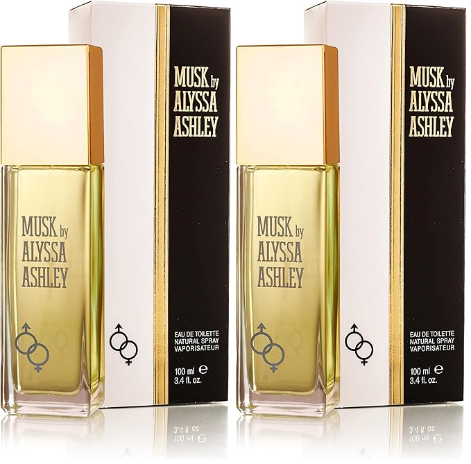 Ashley Alyssa Musk By Alyssa For Women. Eau De Toilette Spray 3.4 Ounces (Pack of 2)