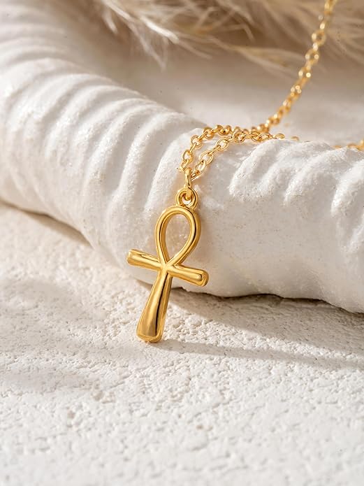 Baydurcan Dainty Gold Necklace for women - 14K Gold Plated Pendant Necklaces Gifts for Friends Sister Mother, Birthday, Christmas, Graduation, Inspirational Gifts