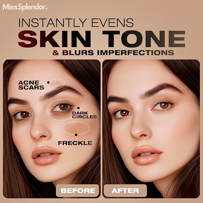 Beauty Balm Skin Tint 2 Pack– (Shade 4) Serum-Boosted Skin Tint Stick for Women, Hybrid Foundation & Skincare, Splendor Skin Tint, Sheer-to-Light Buildable Coverage