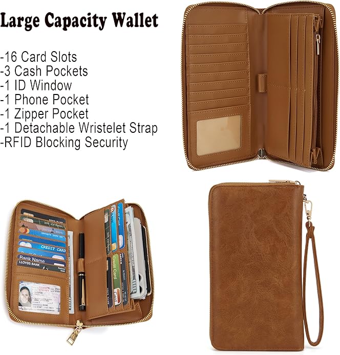 Women's Hobo Handbags Crossbody Bags Ladies Tote Shoulder Bags Purses and Wallet Set 2pcs