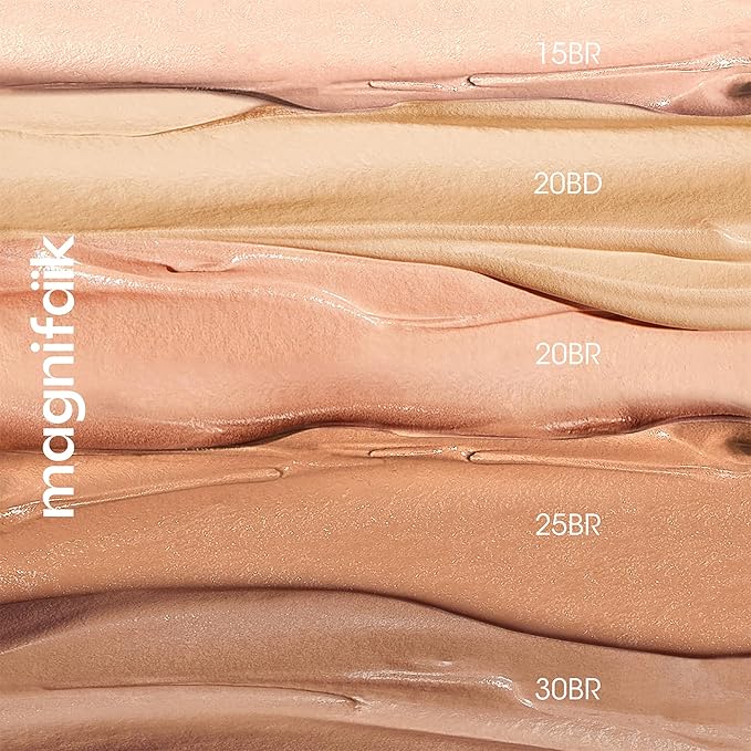 Magnifaik On The Ball! - Concealer with Natural Ingredient - Under Eye Concealer Hides Redness and Imperfections - Vegan Make Up - 20BR - 0.21 oz