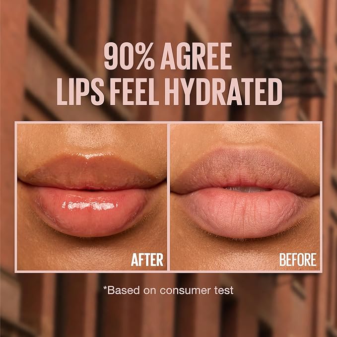 MAYBELLINE Lifter Gloss, Hydrating Honey'd Lip Gloss with Hyaluronic Acid, High Shine for Plumper Looking Lips, Toast, 1 Count