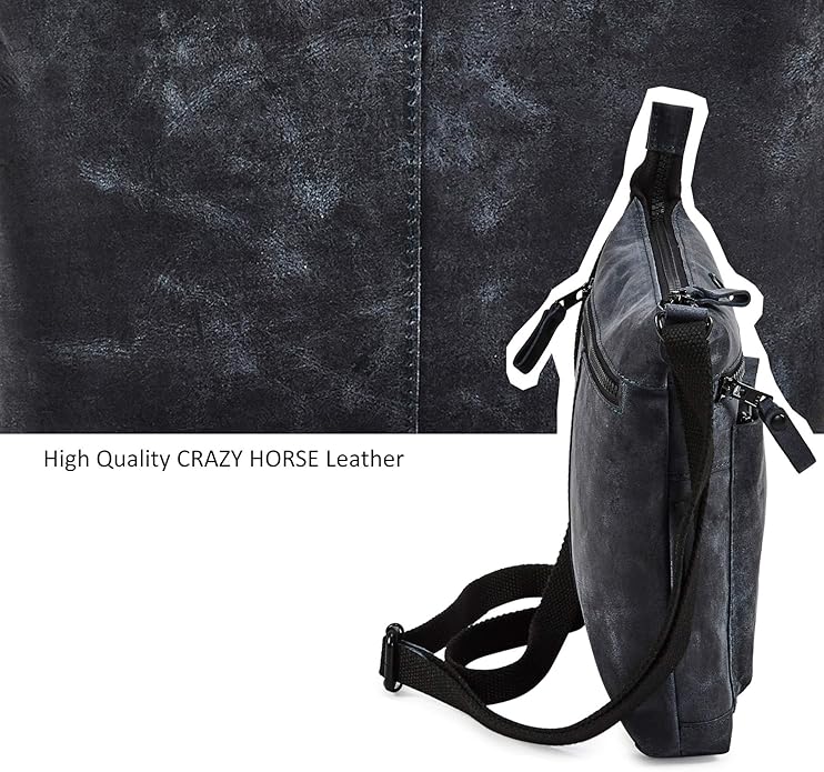 Real Leather Purse for Women Crossbody Bag Travel Shoulder Handbag Small Vintage Pocketbook | Real Leather, Travel, Shoulder, Small, Vintage