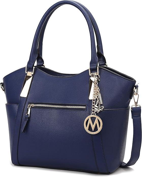 MKF Collection Tote Bag for Women Vegan Leather Shoulder Bag – Top-Handle Purse, Ladies Handbag by Mia K