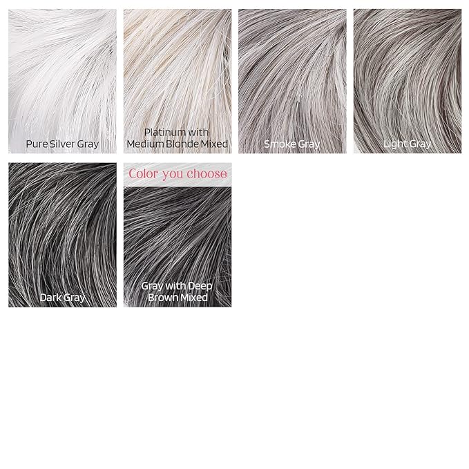 HOOJIH Messy Bun Hair Piece, Super Long Tousled Updo Hair Bun Extensions Wavy Hair Wrap Ponytail Hairpieces Scrunchies with Elastic Hair Band for Women HB007 Grace - Gray with Deep Brown Mixed