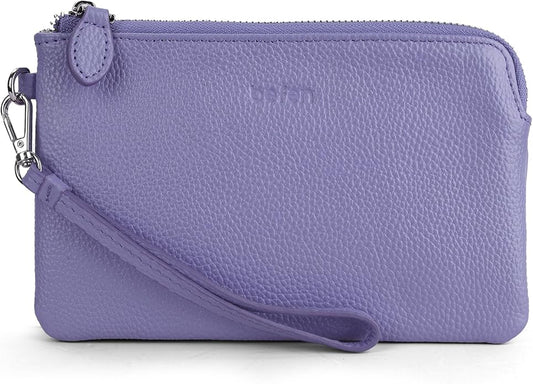 befen Genuine Leather Wristlet Clutch RFID Blocking Bag Cell Phone Wallet Purse Wristlet Wallet Purses and Handbags for Women