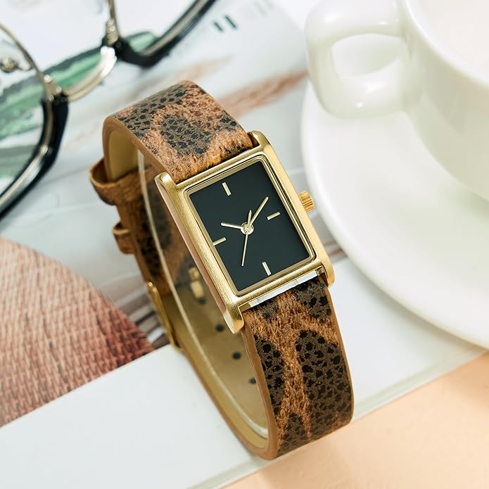 Women's Watches Leather Band Luxury Quartz Watches Waterproof Fashion Creative Wristwatch for Women Ladies