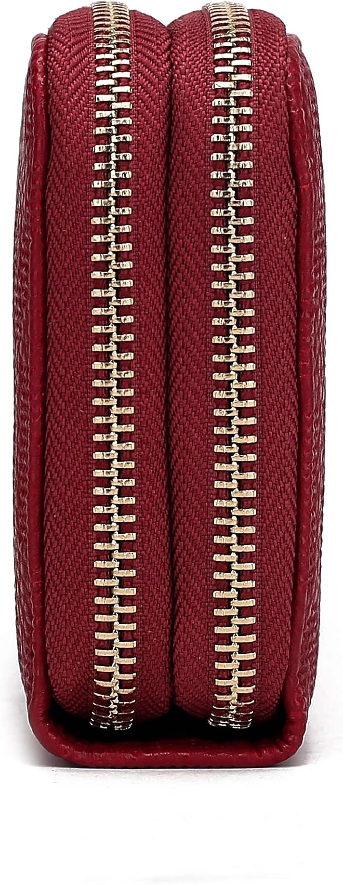 MKF Collection Wristlet Wallet for Women, Small Vegan Leather Credit Card Holder with Zipper Coin Pocket Wallet Purse Handbag By Mia K