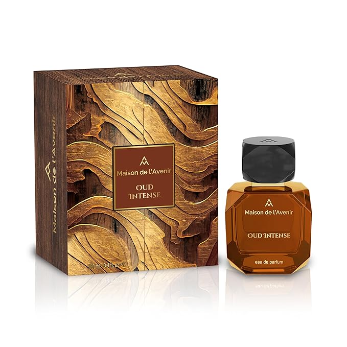 Maison de l'Avenir Oud Intense – ELIXIR COLLECTION | Floral Oriental Fragrance | Unisex Cologne & Perfume | Eau de Parfum (48 Hours) | Made in UAE | 100ml / 3.4 fl. oz.