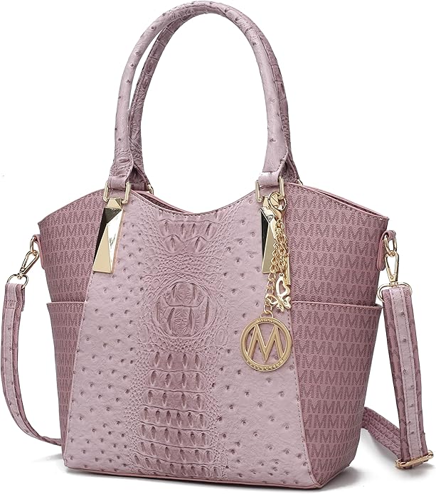 MKF Collection Tote Bag for Women Vegan Leather Shoulder Bag – Top-Handle Purse, Ladies Handbag by Mia K