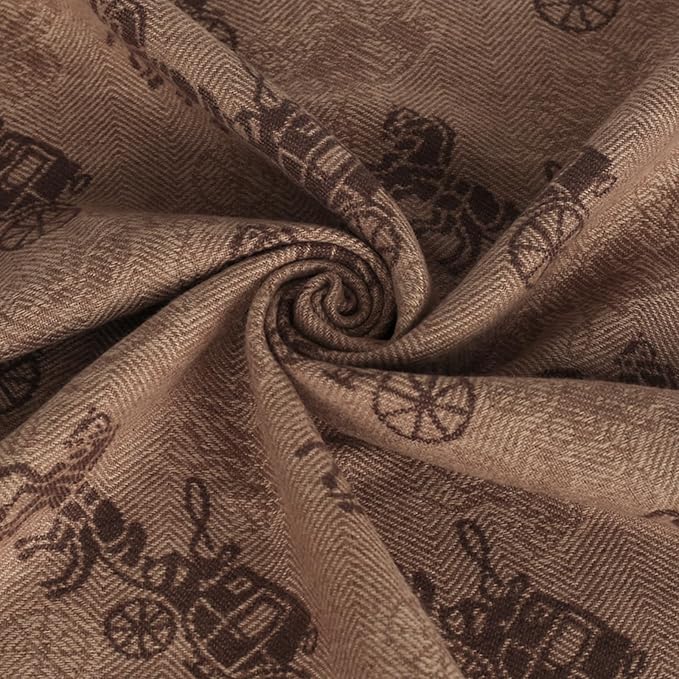 EXTREE Scarfs for Women Pashmina Silky Shawl Wrap for Evening Dressing Blanket Open Front Poncho Cape