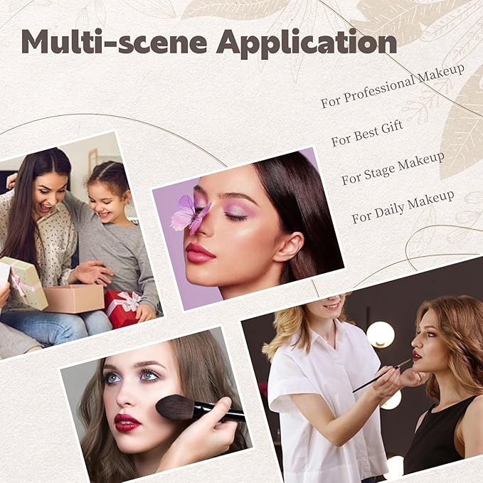 Color Nymph 48 Color Eye Makeup Palette, Highly Pigmented Eyeshadows Palettes with Mirror, Matte Shimmer Creamy Eye Shadows, Long Lasting Blendable Color Make Up Eye Shadows Cosmetics Gift Kit