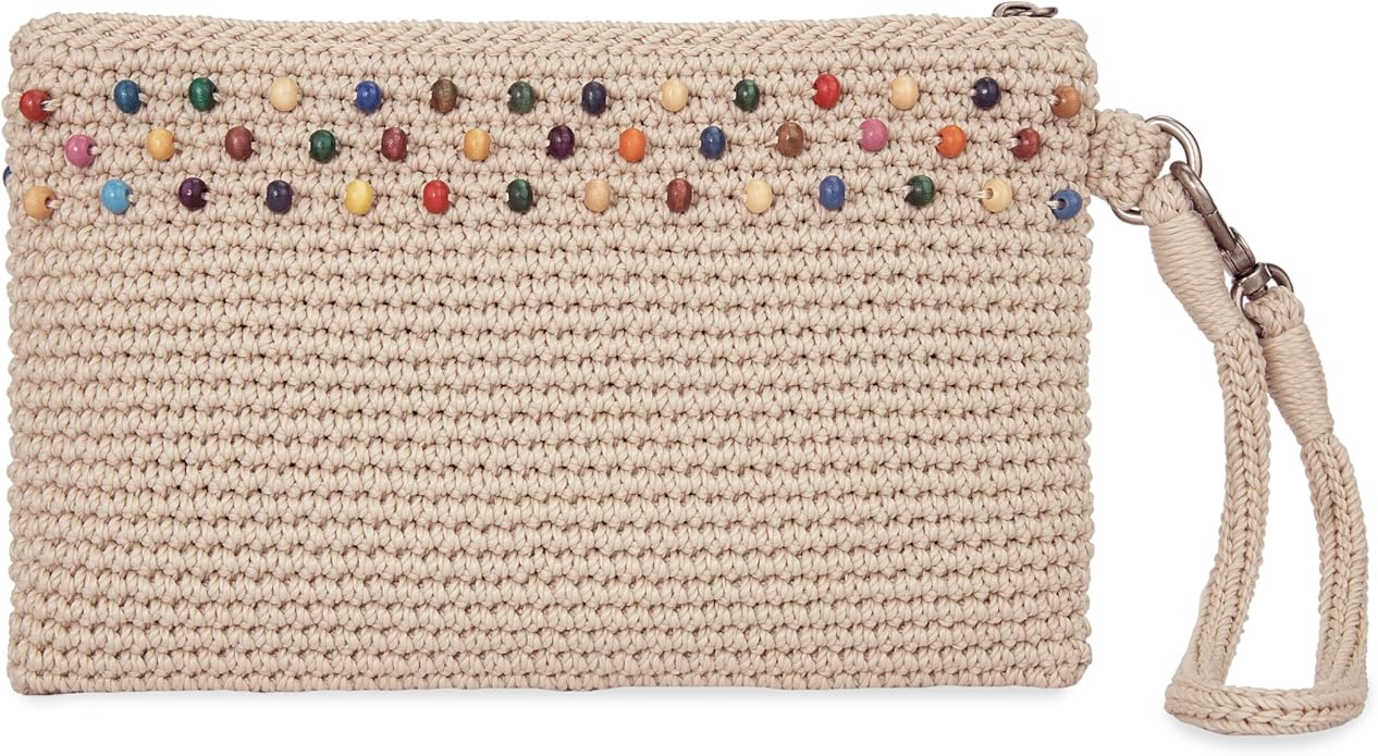The Sak Womens Vita Crochet P Wristlet