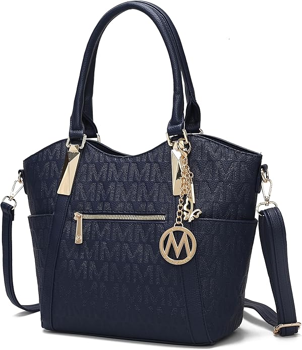 MKF Collection Tote Bag for Women Vegan Leather Shoulder Bag – Top-Handle Purse, Ladies Handbag by Mia K