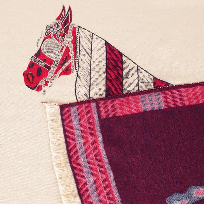 EXTREE Scarfs for Women Pashmina Silky Shawl Wrap for Evening Dressing Blanket Open Front Poncho Cape