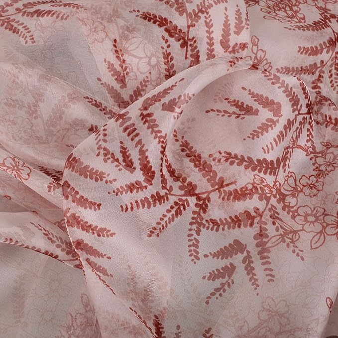 100% Mulberry Silk Women's Neck Silk Scarf-Lightweight Shawl,FLoral Print Beach Silk Wrap-Scarves for Photography