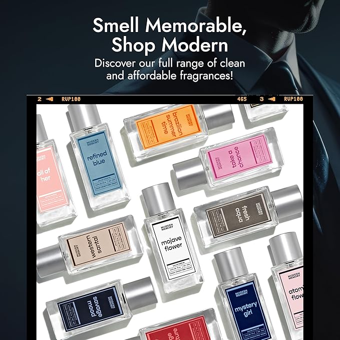 Modern Memory Millionaire Spirit Eau de Toilette for Men, 2.5 fl oz - Notes of Golden Citrus, Rich Leather & Amber
