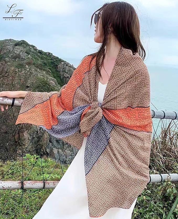 Shawl Scarf For Women Lightweight Scarves Floral Pattern Formal Evening Dressesformal Shawl Summer Wraps