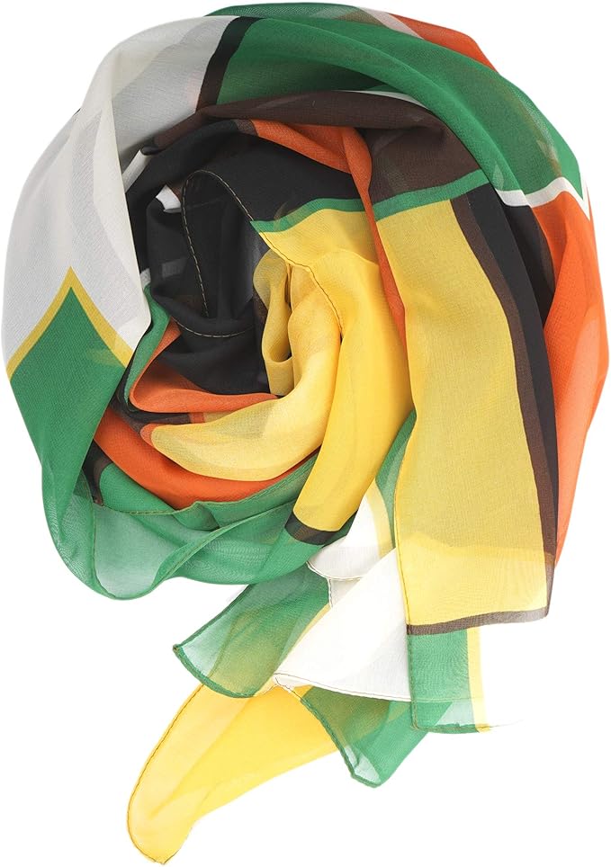 YOUR SMILE Ladies/Women's Lightweight Floral Print/Solid Color mixture Shawl Scarf For Spring Summer season