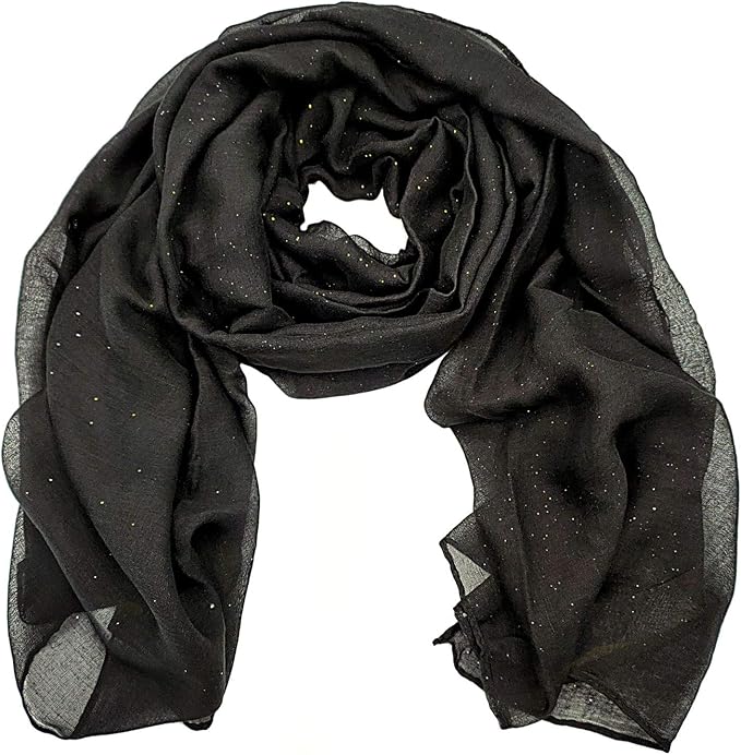 woogwin Women's Cotton Scarves Lady Light Soft Fashion Solid Scarf Wrap Shawl
