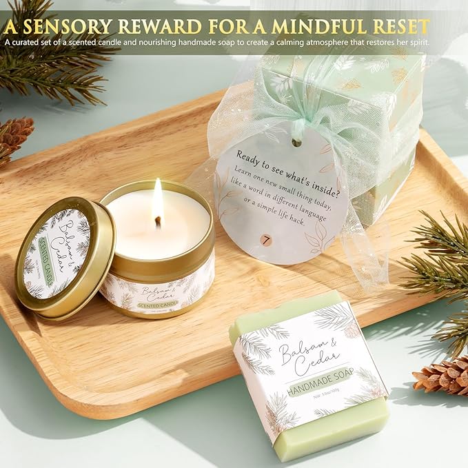 Valentines Gifts for Women & Teenage Girls, 10 Day Self Love Challenge to Unlock 10 Wrapped Spa Gift Baskets, Tween Teen Girl Trendy Stuff Bath Shower Sets Self Care Birthday Gifts Stocking Stuffers