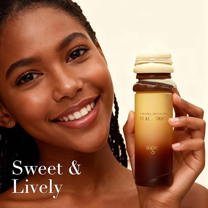 Caramel Chocolate Berries Cream Perfume for Women, Sweet Gourmand Scent, Long Lasting Fragrance EDP, Cologne for Daily Use, 3.4 Fl Oz