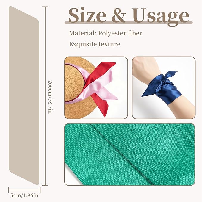 Solid Color Neck Scarf Purse Narrow Scarf Handbags Skinny Twill Hair Scarves Women Fashion Accessories Bag Charms